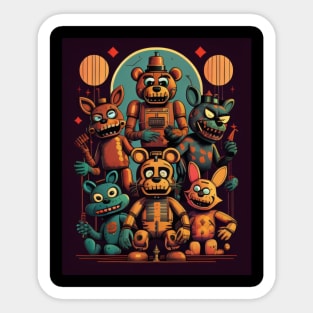 Five Nights At Freddys Sticker